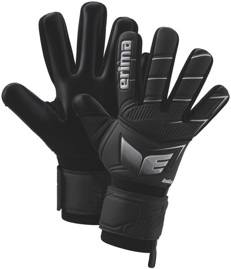Erima aeroclaw challenger keepershandschoenen - zwart wit | maat: 9