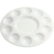 Creativ Company Paint Palette White, 17 cm