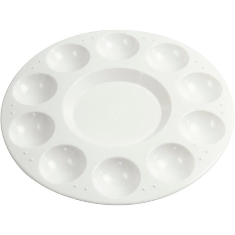 Creativ Company Paint Palette White, 17 cm
