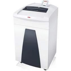 Niszczarka do papieru hsm securio p40i chipy biała