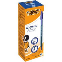 Długopis niebieski bic cristal, dokładny