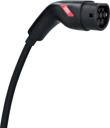 Kabel do ładowania samochodu elektrycznego Carpoint typ 2>2 32a 1 faza 6 metrów