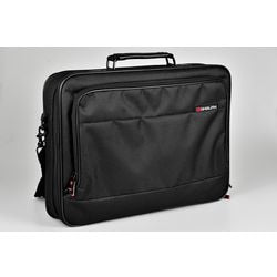 Torba na ramię na laptopa Monolith czarna