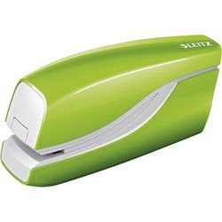 Zszywacz elektryczny Leitz nexxt wow do zszywania bezdotykowego - zasilany akumulatorowo - zszywa do 10 kartek - zielony