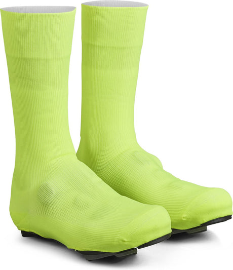 Gripgrab - wodoodporne, dziane ochraniacze na buty flandrien, wodoodporne, dziane ochraniacze na rower wyścigowy - unisex - żółte odblaskowe - rozmiar s (36-38)