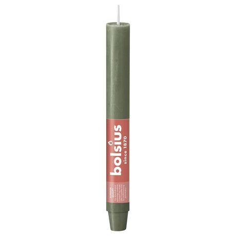Świeca stołowa Bolsius xl 230 30 rustykalna świeża oliwka
