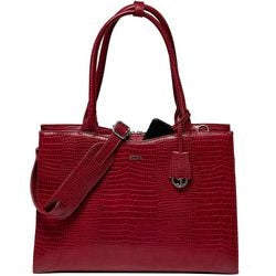 Torba na laptopa Socha Croco bordowa