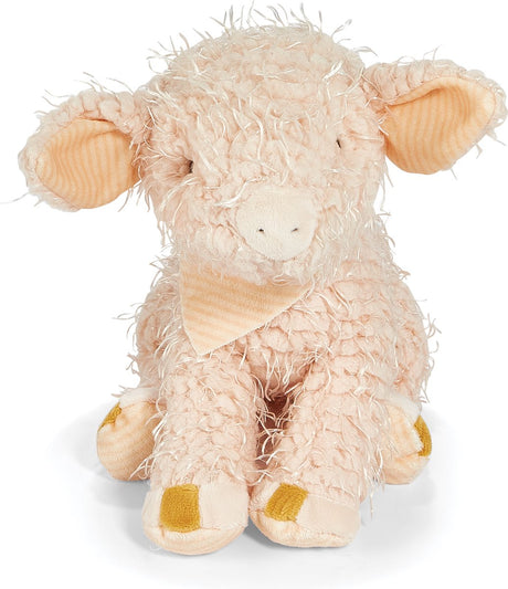 Króliczki nad zatoką Hammie Świnka przytulanka - wypchane zwierzę - haftowane detale - świnka - 33 cm - różowy