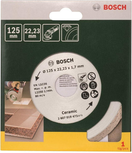 Tarcza diamentowa Bosch 125 mm - płytki