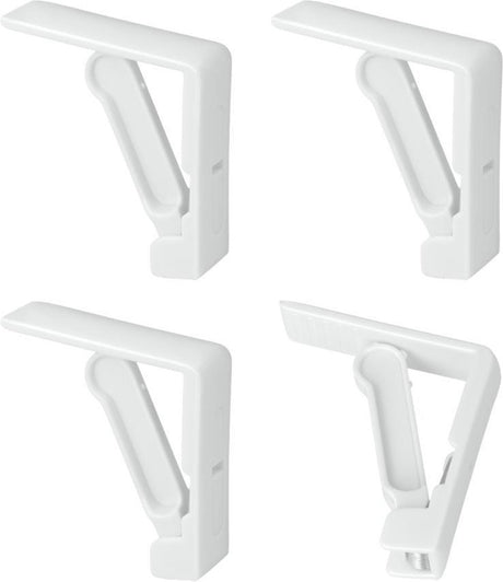 Spinki do obrusów Metaltex - zestaw 4 szt. - plastikowe