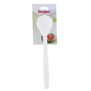 Plastikowe sztućce do sałatek 27,5 cm | 6 sztuk