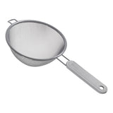 Sito metalowe Metaltex London Line z powłoką nieprzywierającą, wolne od PFAS, średnica 18 cm, szare