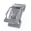 Krajarka do jajek Westmark do plastrów okrągłych i owalnych, indywidualnie napinane druty tnące ze stali nierdzewnej, aluminium, stal nierdzewna, justus, szary, 10402260
