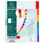 Zakładki exacompta 4306e A4 z kartonu maxi