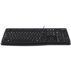 Klawiatura Logitech K120 dla biznesu (układ amerykański-międzynarodowy (qwerty), gumowa kopułka)