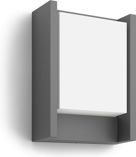 Philips arbour buitenwandlamp - warmwit licht - breed