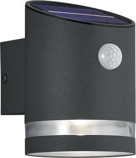 Rl live your light reality salta – kinkiet – antracyt – w komplecie. 1x smd 3w - energia słoneczna - energia słoneczna - oświetlenie zewnętrzne - ip44