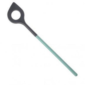 Rosti łyżka mieszająca z otworem optima nordic green 30cm