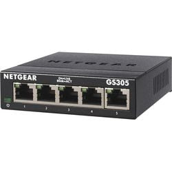 Przełącznik Netgear gs305-300pes (czarny)