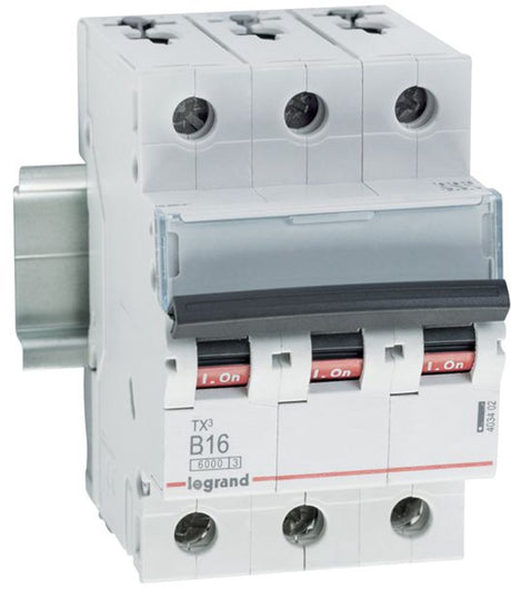 Legrand 403402 zekeringautomaat 3-polig 16 a 400 v