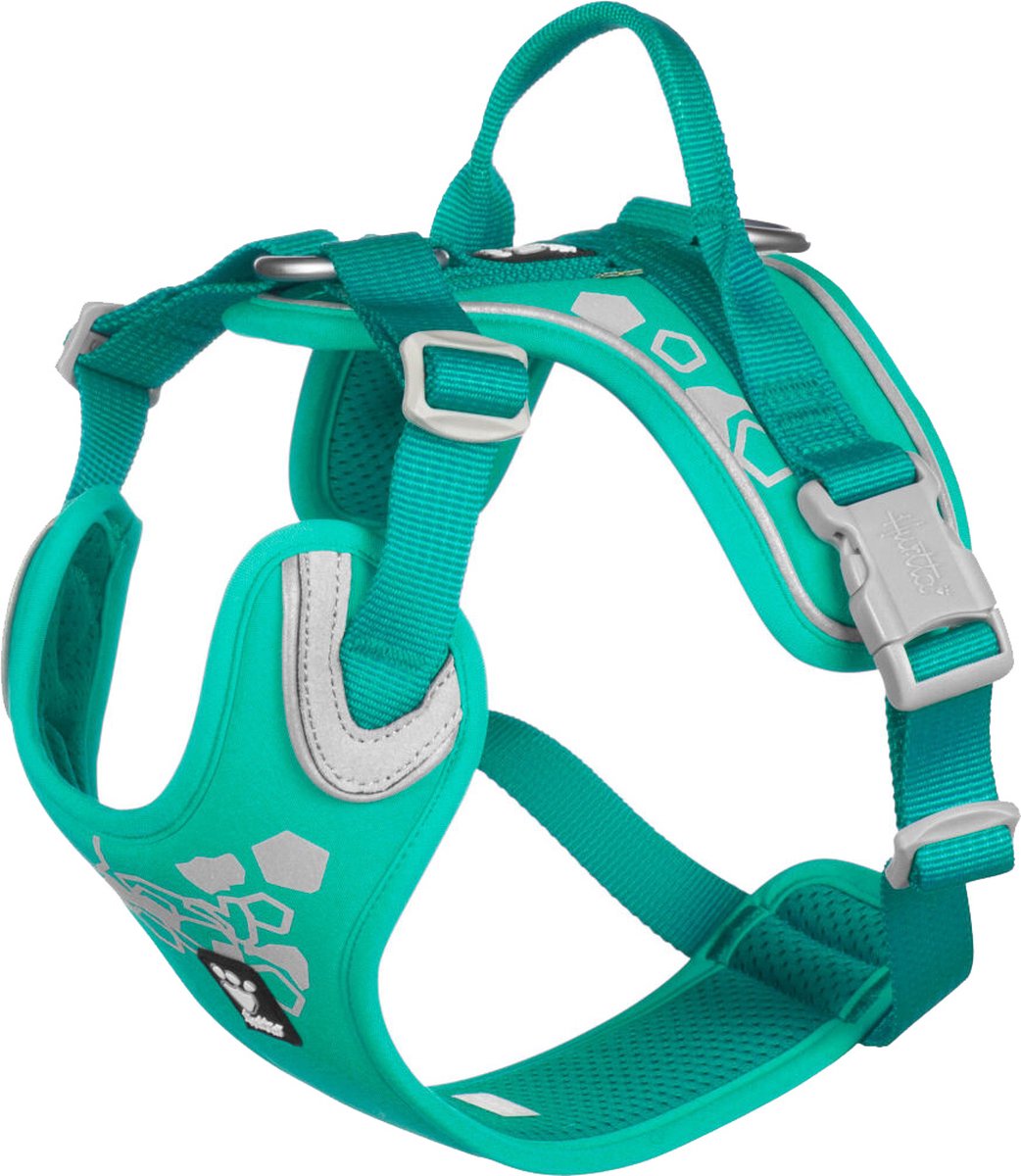 Hurtta - hondentuig - weekend warrior - harness voor honden - kleur: peacock - 40-45 cm s