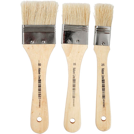 Firma Creativ https: www.cchobby.nl pędzle-lakier-lakier-l-19-cm-b-25-50-mm-płaskie-3-części-1-pudełko