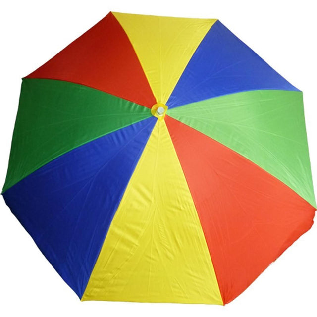 Parasol plażowy Aro AGD 250 cm w kolorowe paski