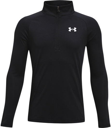 Koszulka sportowa unisex Under Armour ua tech 2.0 1 - 2 zip - czarno - biała
