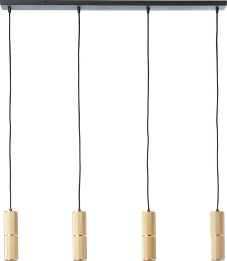 Brilliant Marty - lampa wisząca - 4-punktowa - LED 4xGU10 - złota