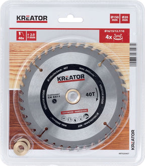 Kreator brzeszczot do drewna 150mm40t