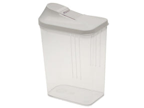 Shaker Keeper 1l 11x6,5x19cm biały przezroczysty