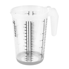 Plastikowa miarka Keeper antypoślizgowa 1,5l ã˜13,5x19cm nordic grey