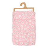 Daisy flowers tafelloper roze 50x140 cm | 3 stuks