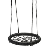 Huśtające się gniazdo kołyszące się czarne, 60 cm