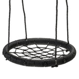 Huśtające się gniazdo kołyszące się czarne, 60 cm