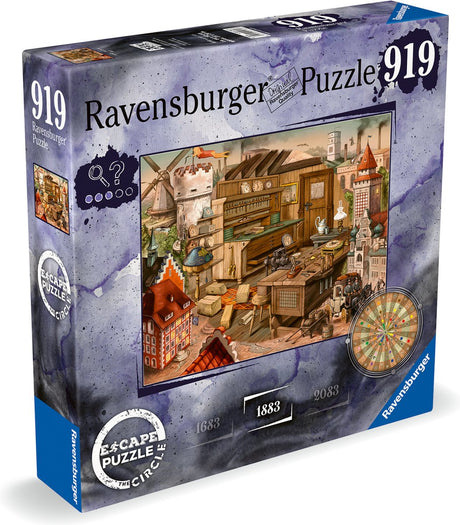 Puzzle Ravensburger Ucieczka z koła anno 1883 - układanka - 919 elementów