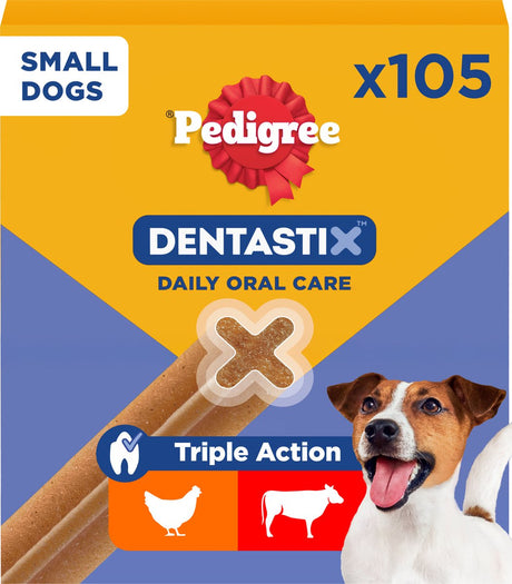 Pedigree dentastix - mały pies - pielęgnacja zębów - 105 gryzaków