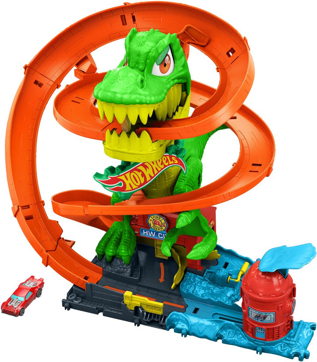 Hot Wheels T-Rex Ognista bitwa - Ścieżka w pętli