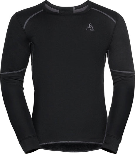 Odlo active x-warm męska koszulka termoaktywna z długim rękawem - rozmiar m