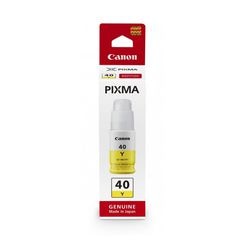 Butelka z żółtym atramentem Canon Gi-40y