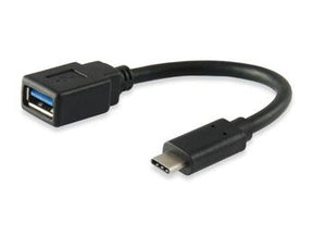 Equip 133455 kabel USB 3.0 typ C męski na żeński, 15 cm