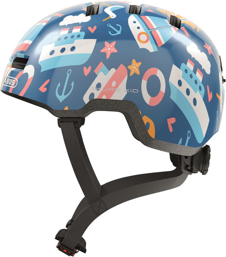Abus Hełm Skub Kid Blauw Sailgoud M 50-55 cm