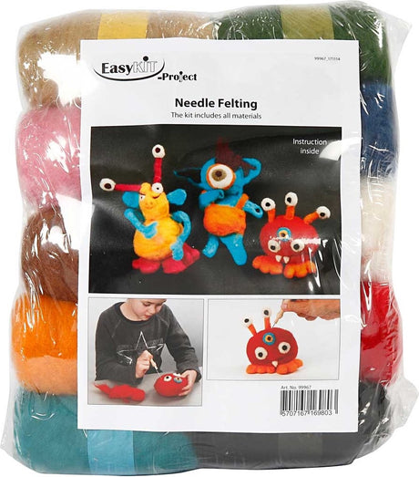 Easykit https: www.cchobby.nl zestaw grupowy-filcowanie igłą-różne-kolory-1-zestaw
