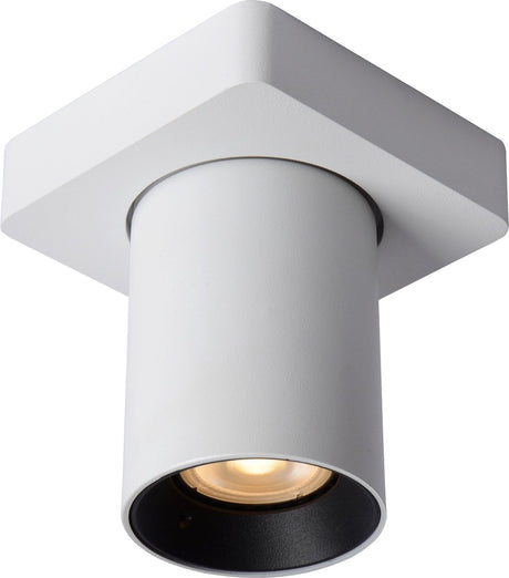 Lucide nigel - reflektor sufitowy (lampa sufitowa) - led przyciemniany do ciepłego - gu10 (mr16) - 1x5w 2200k 3000k - biały