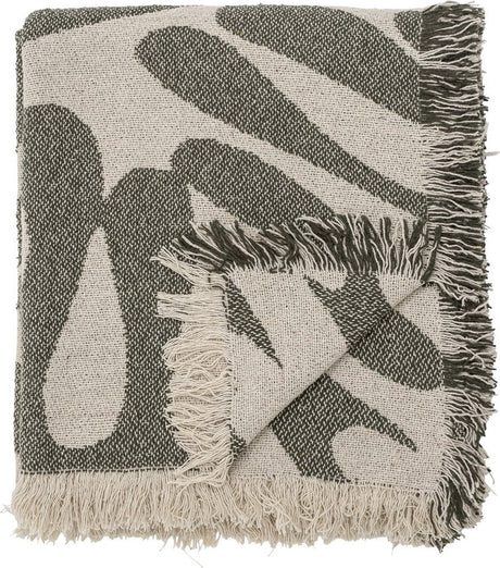 Alkowa krata Bloomingville - zielona - 160x130cm