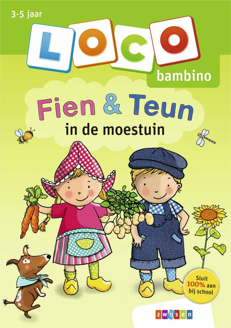 Zeszyt ćwiczeń Loco Bambino fien teun w ogrodzie warzywnym