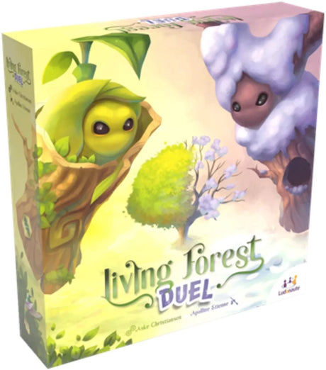 Gra planszowa Asmodee Living Forest Duel, gra strategiczna dla 2 graczy.