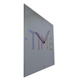 Zegar Nexttime 8165 tajemnica - czas, 43x43 cm, ściana, metal