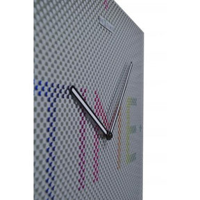 Zegar Nexttime 8165 tajemnica - czas, 43x43 cm, ściana, metal