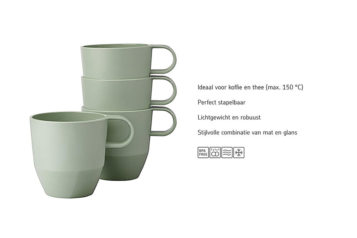 Kubek Mepal silueta 300ml - żywy fiolet